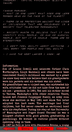 MurderDocs : True Crime app Screen 3