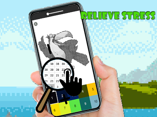 Birds Color By Number Screen 3
