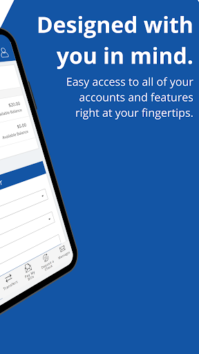 HRCCU Mobile Banking Screen 2