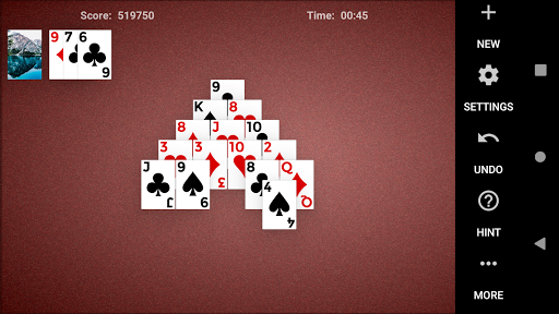 Pyramid 13: Pyramid Solitaire Screen 3