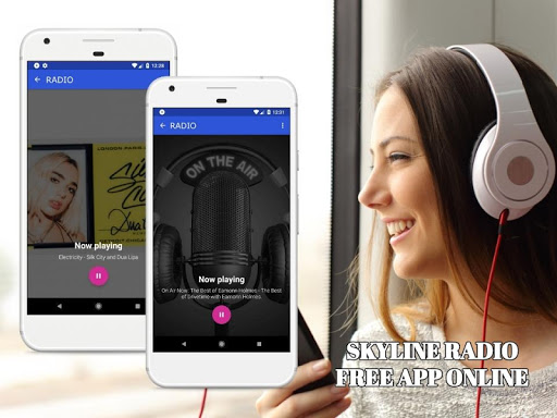 Android application Skyline Radio App screenshort