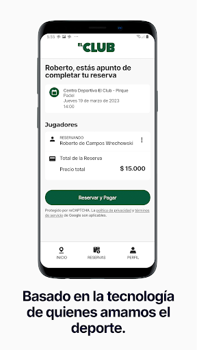 Android application El Club screenshort
