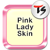 Pink Lady Skin for TS Keyboard icon