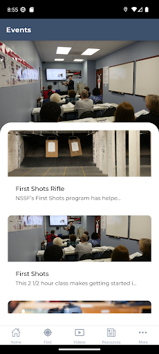 Android application Where to Shoot for Android screenshort