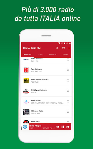Radio Italia FM Live Screen 3