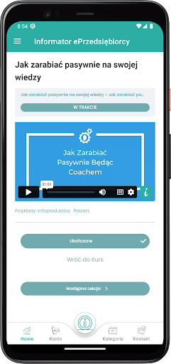 Informator ePrzedsiębiorcy Screen 2