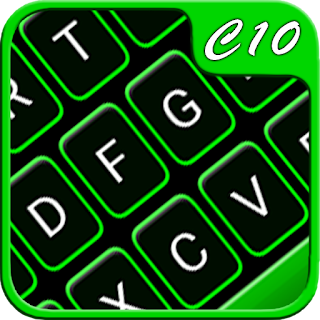 Green Neon Keyboard apk