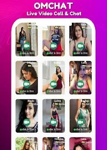 OmChat: Live Video Call & Chat