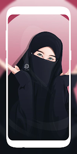 Cute Hijab Girls Wallpaper