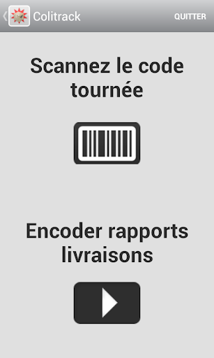 Android application Colitrack Mobile screenshort