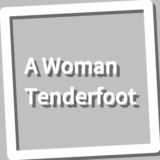 Book, A Woman Tenderfoot logo