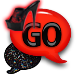 GO SMS - Red Hot Stilettos icon