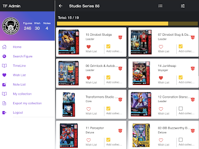 Screenshot 10 TF Wiki Robot checklist android