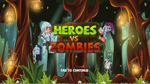Heroes vs zombies-Battle arena