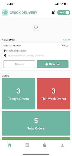 Qwick Delivery Boy Screen 3