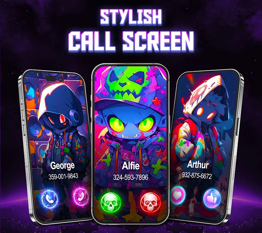 Color Call Themes: Call Screen MOD APK 01