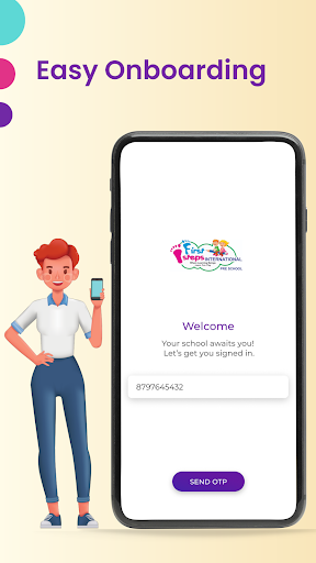 Android application First Steps Pre School screenshort