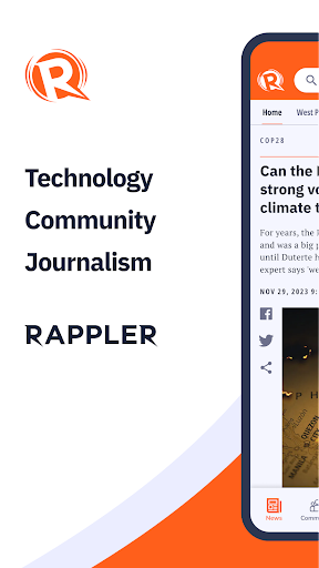 Android application Rappler: PH News & Community screenshort