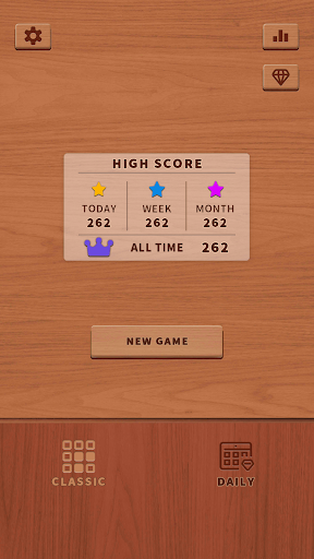 Block Puzzle - Wood Classic Screen 2