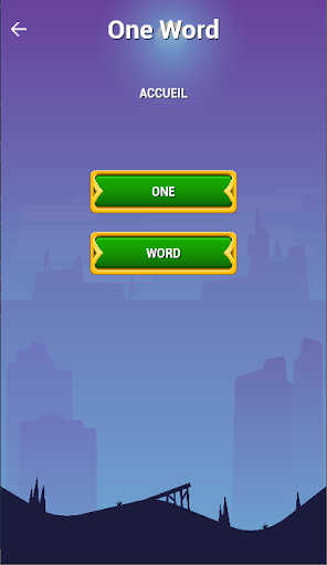 OneWord Screen 2