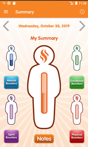 Android application My PowerBar® screenshort