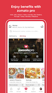 zomato – restaurant finder and food delivery app 5