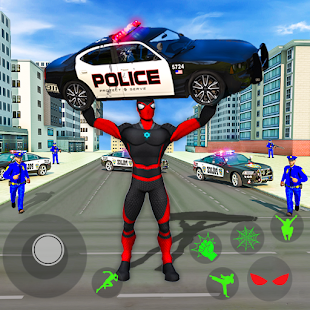 Spider Miami Rope Hero Ninja MOD APK (Premium/Unlocked) screenshots 1