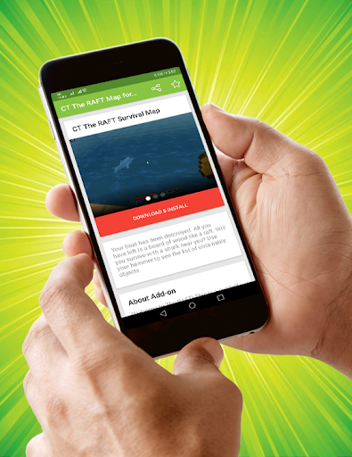 Android application Raft Survival for Minecraft screenshort