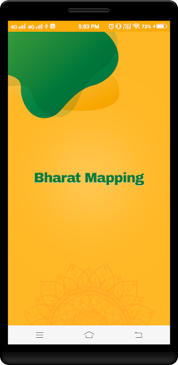 Android application Bharat Mapping screenshort