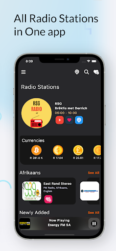 Android application RSG-Afrikaans Radio Stations screenshort