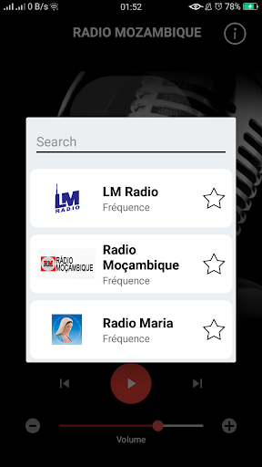 Android application Radio Mozambique screenshort