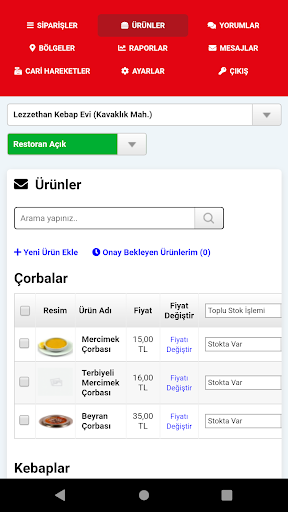Neyyicik - Sipariş Takip Screen 3