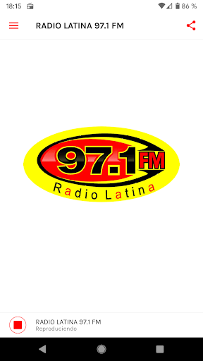 Android application Radio Latina 97.1 screenshort