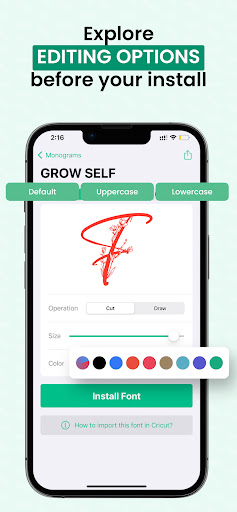Fonts For Cutting Machines Screen 3