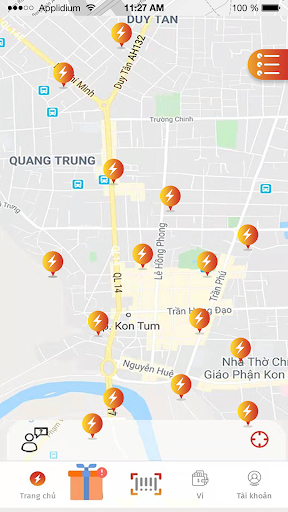 Android application Sacnhanh screenshort