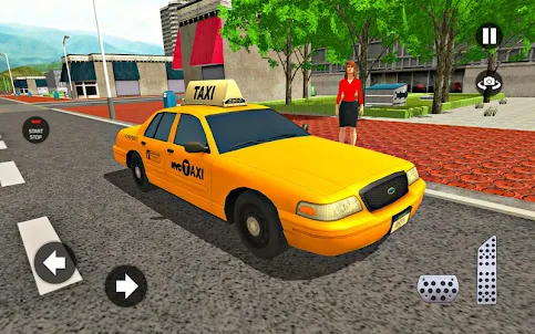 Real Taxi Car Simulator Driver