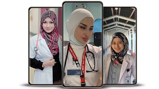 Women Hijab Doctor Photos