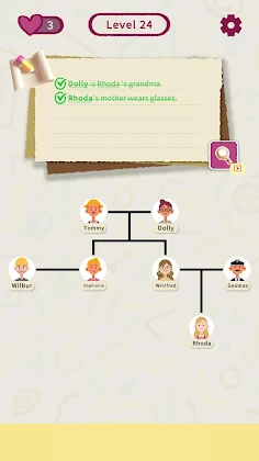 Logic Relation Puzzles - Screenshot 3