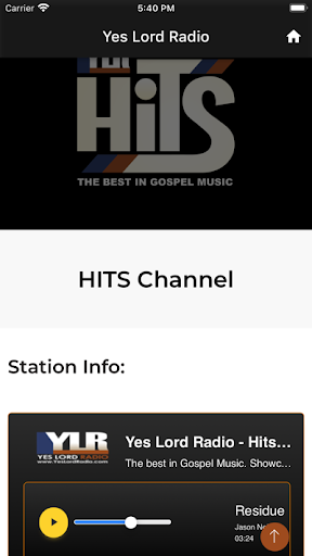 Yes Lord Radio Screen 2