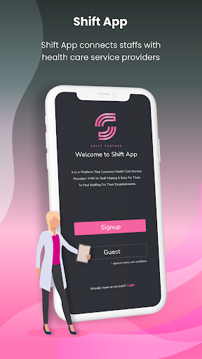 Android application Shift Cover screenshort
