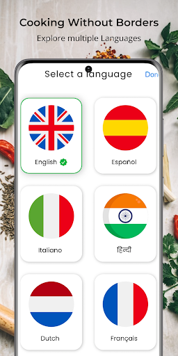 Healthy Recipes Screen 2