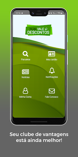 Android application Rede Vale de Descontos screenshort