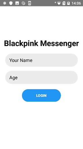 Android application Blackpink Messenger Prank screenshort