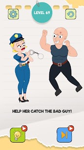 Draw Police – Tricky Puzzles Apk Mod for Android [Unlimited Coins/Gems] 6
