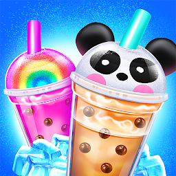 Gambar ikon Rainbow Bubble Milk Tea Maker