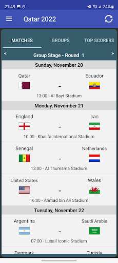 Qatar 2022 Screen 2