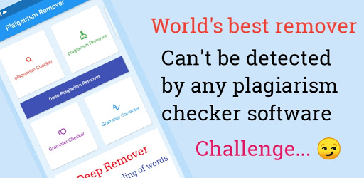 plagiarism remover and checker