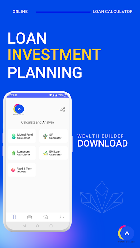 Android application Wealth Builder - Finance Loan screenshort