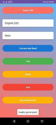 App screenshot