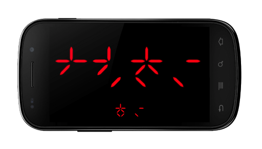 Android application Predator Clock screenshort